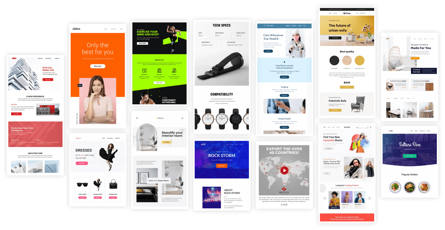 professional email newsletter design examples
