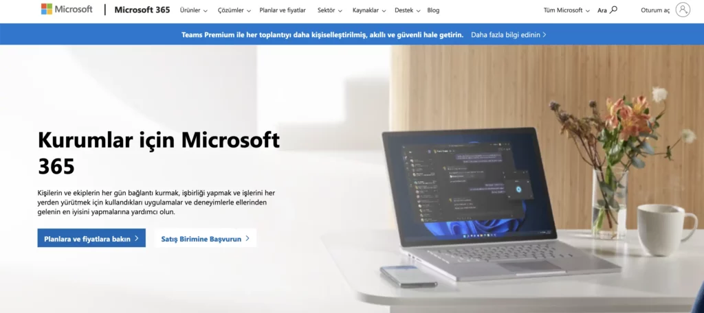 Microsoft 365 kurumsal e-posta adresi